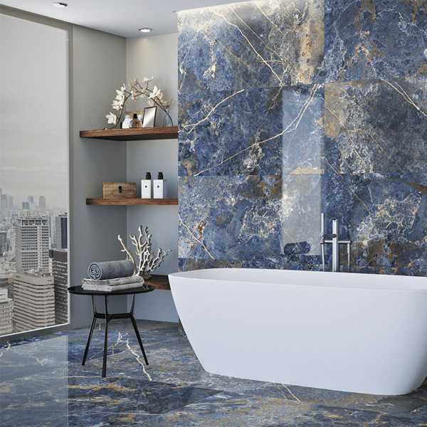 Πλακάκι Icaro Blue Pulido 120x120 cm